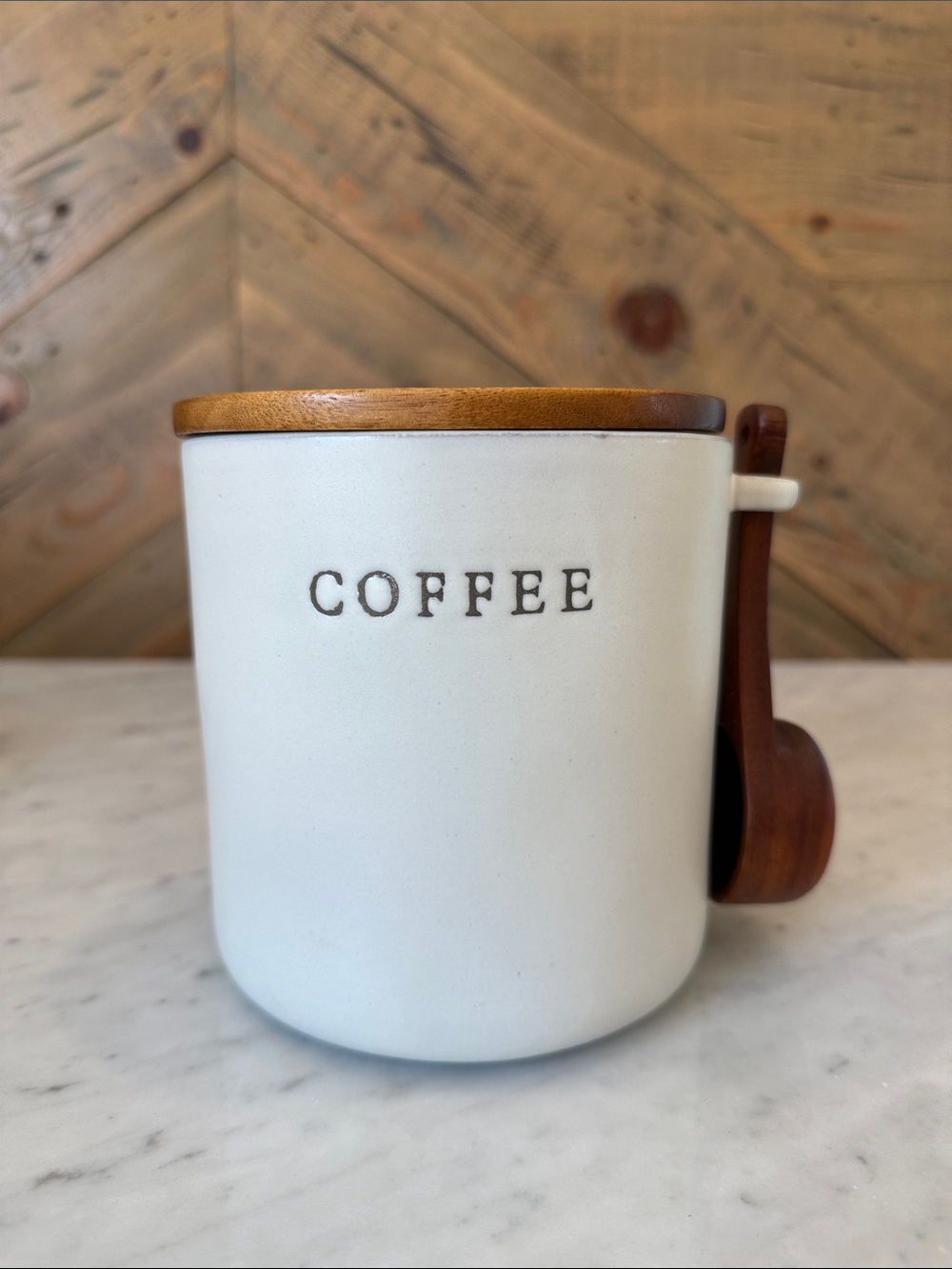 Hearth & Hand Stoneware Coffee Canister